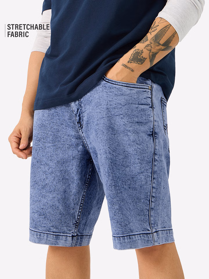 Denim: Blue Cloud
Men Denim Shorts